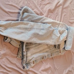 Natural jean jacket